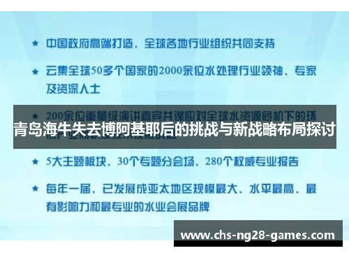 青岛海牛失去博阿基耶后的挑战与新战略布局探讨 青岛海牛失去博阿基耶后的挑战与新战略布局探讨