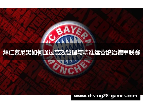 拜仁慕尼黑如何通过高效管理与精准运营统治德甲联赛 拜仁慕尼黑如何通过高效管理与精准运营统治德甲联赛